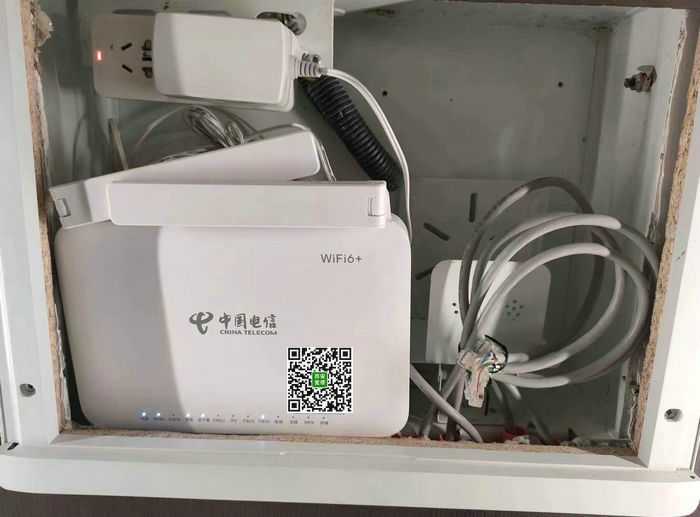 南昌电信FTTR子母光猫路由一体机